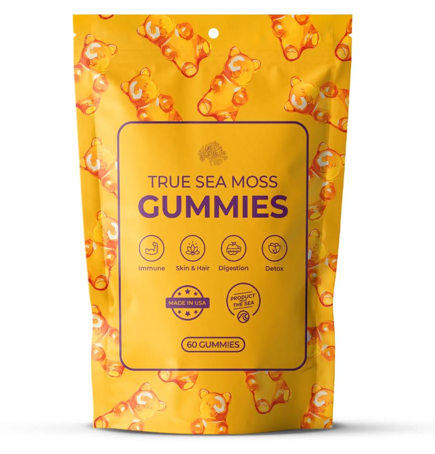 True Sea Moss & Sea Moss Gummies - 60 Gummies - Guardian Angel Naturals